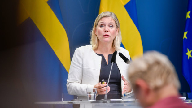 Sweden's finance minister Magdalena Andersson delivers her budget next week.