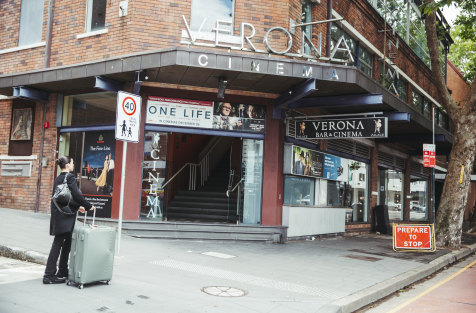 Closing in February: the Verona Cinema in Paddington.