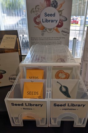 Seed Library box from Moonee Valley Libraries