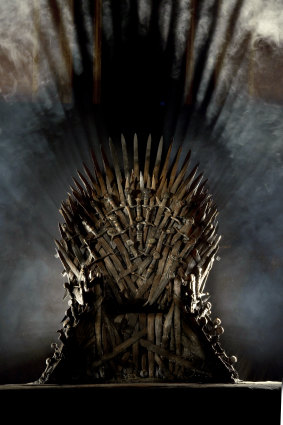The Iron Throne: cause of so much angst.