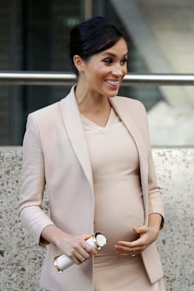 The pregnant Duchess of Sussex was reportedly planning a home birth. 