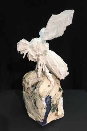 Mahala Hill, <i>Neopasiphae simplicior Native bee</i> in <i>EASS 2018 - ceramics</i> at Watson Arts Centre. 