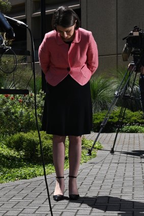 Premier Gladys Berejiklian faces the media again on Tuesday.