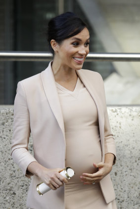The pregnant Duchess of Sussex was reportedly planning a home birth. 