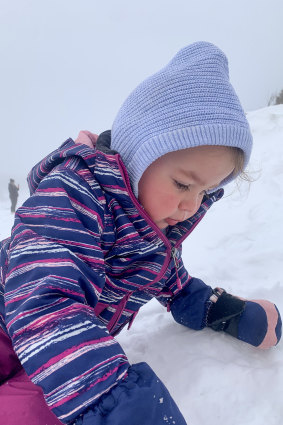 For Charlie, winter holidays are about snow.