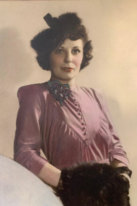 Marilyn White's mother, Constance Elena White (nee Jeffery), as a young woman.