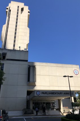The Queensland parliamentary annexe in Brisbane.