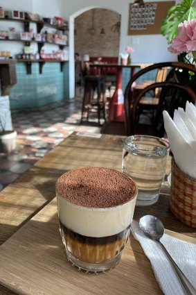 Specialty coffee house Okkio Le Loi is renowned for its egg coffee.