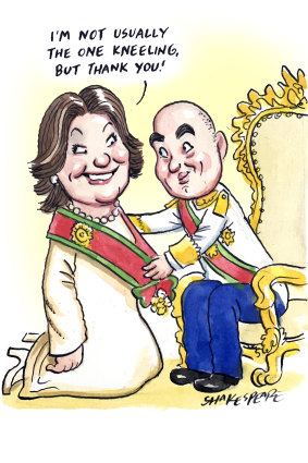 Gina Rinehart has a new foreign admirer.