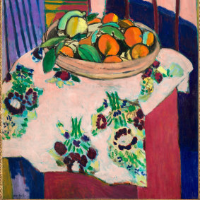 Henri Matisse's Still Life with Oranges, (1912).