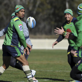 The Raiders have worn beanies at training in the past to help prepare for Townsville.