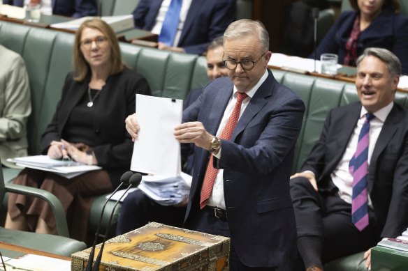 Prime Minister Anthony Albanese on Tuesday.