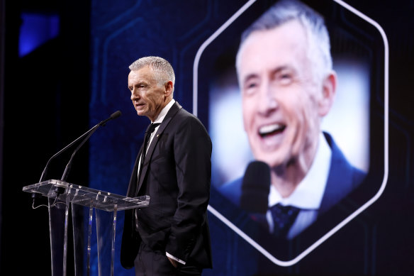 Commentary great Bruce McAvaney is a hero to many – including Gerard Whateley.