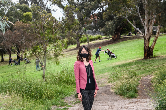 Labor MP Kat Theophanous has proposed turning the Northcote Golf Course into a six-hole design.