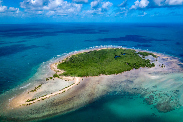 Low Island, in Australia’s Great Barrier Reef, where Emma Camp is studying hyper-resilient corals. 
