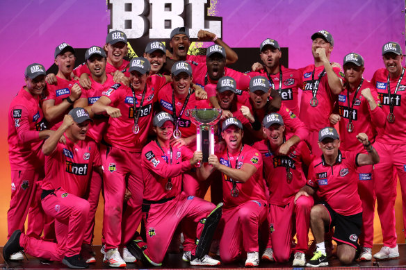 The Sixers won the 2020-21 Big Bash title despite playing only one home game.