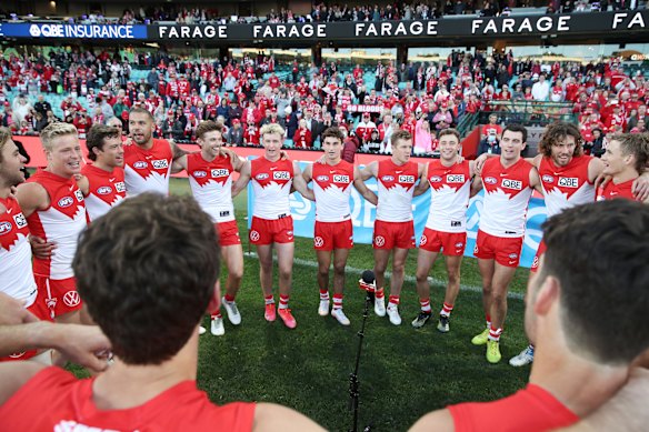 The Swans’ rise in 2021 is giving Hawthorn coach Alastair Clarkson hope his team will not be staying near the bottom of the ladder for much longer.