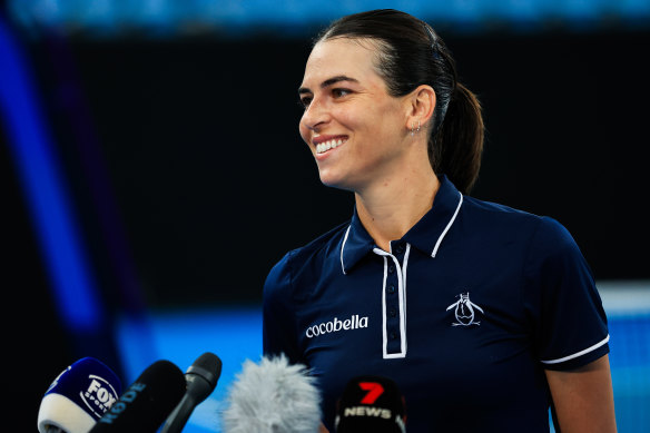 Ajla Tomljanovic is hoping 2024 will be even more successful than her breakout year in 2022.