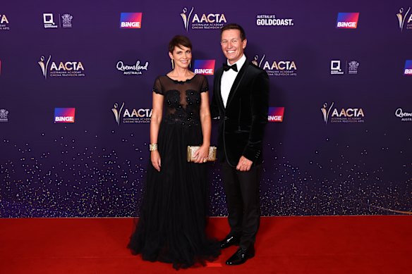 Rove McManus and Tasma Walton.