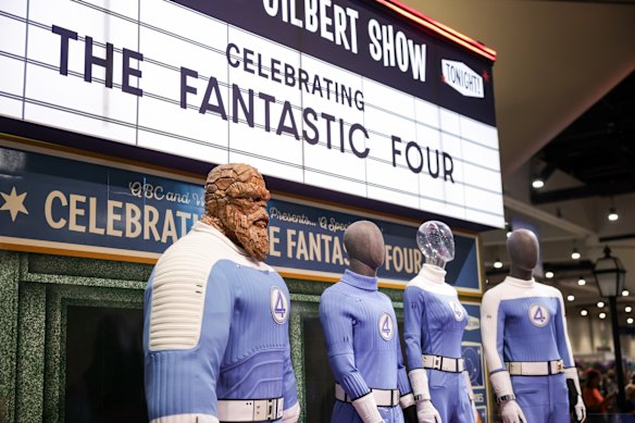 The Fantastic Four at Comic-Con? Not quite.