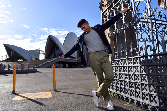 Josh Piterman will play Phantom in the Phantom of the Opera at the Sydney Opera House from September. 