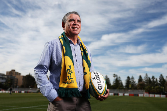 Wallabies icon Mark Ella.