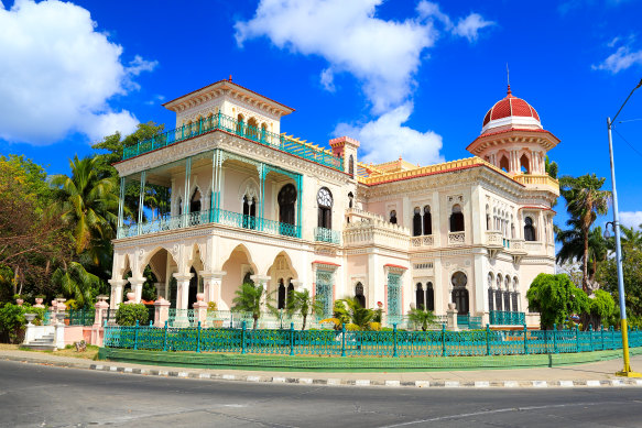 The Neoclassical architecture of Cienfuegos feels like Spain. 