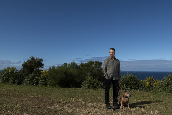 Dover Heights Precinct convenor Dov Frazer, pictured at Rodney Reserve, said residents wanted Waverley Council to stop planting new trees on streets and coastal reserves that may grow to block their views.