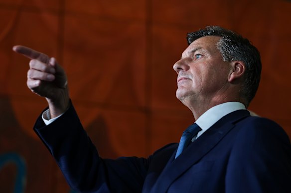 Opposition Leader Angus Taylor has thanked David Littleproud for his service.