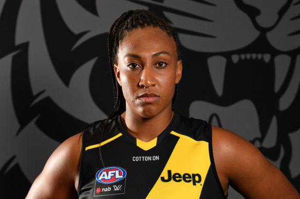 Richmond's Sabrina Frederick says the Tigers are ready to go in the season opener.