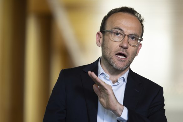 Greens leader Adam Bandt wants the tax-free threshold increased.