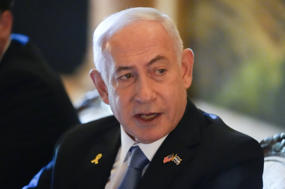 Israeli Prime Minister Benjamin Netanyahu.