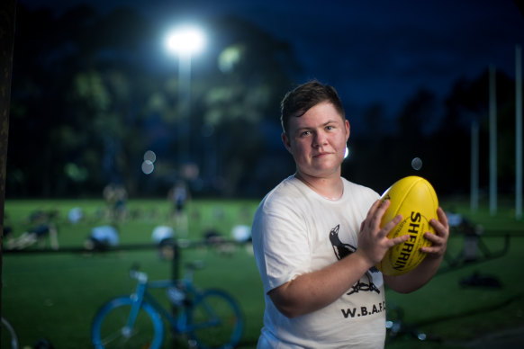 Transgender student Alex Dalton socially transitioned halfway through year 8.