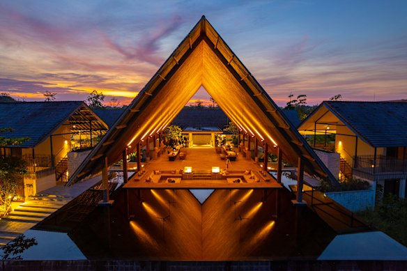 Thoughtfully constructed… the Sheraton Belitung.
