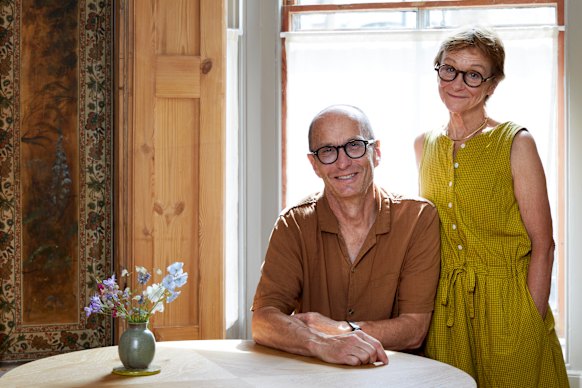 Sean French (left) and Nicci Gerrard. “Until I met Nicci, I’d never written more than 1000 words,” says French.
