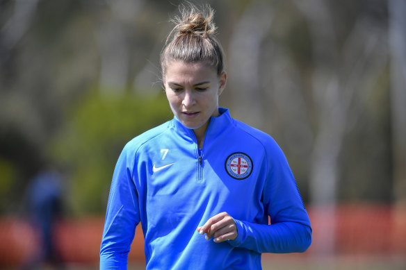 Melbourne City's Steph Catley hasn't ruled out a move to Europe herself.