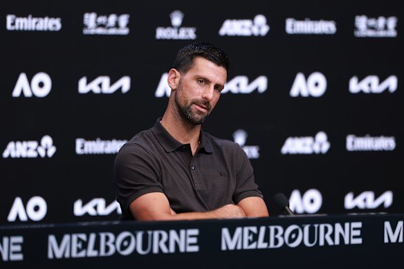 King of Melbourne Park: Novak Djokovic.