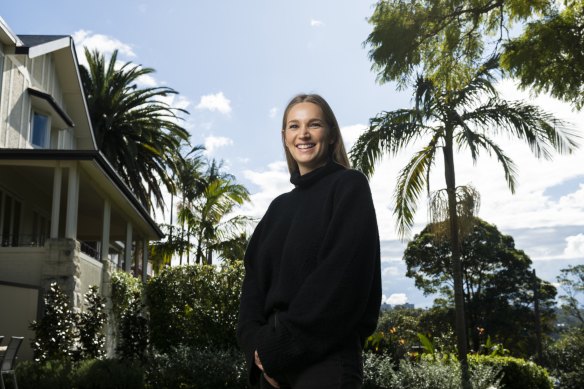 Hannah Hooper hopes price declines in Cremorne will make it easier to buy a home in the suburb. 