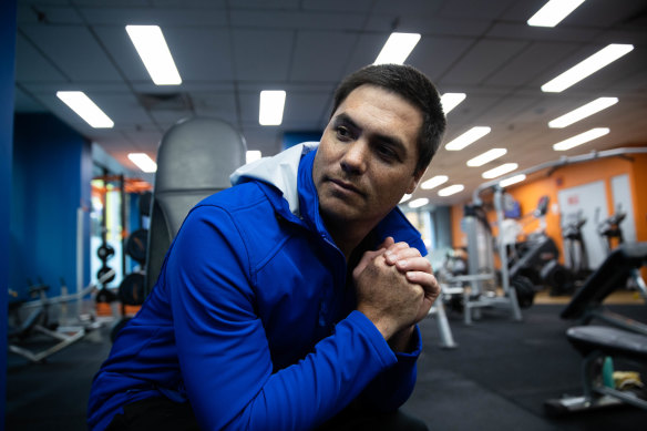 Owner of several Plus Fitness gyms Shayne Lin says venues in the CBD have not returned to pre-COVID levels.