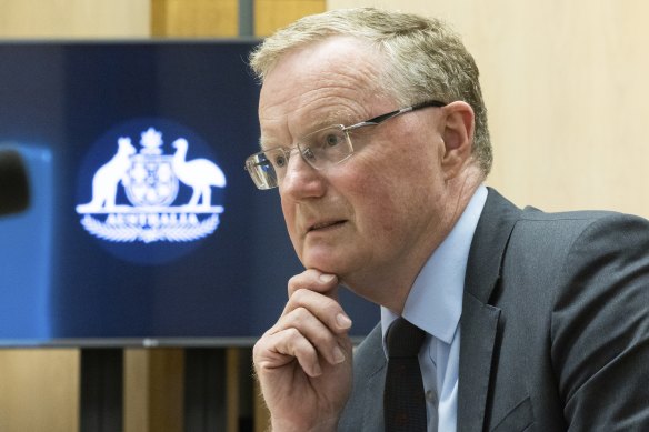 RBA chief Phil Lowe.