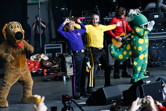 The OG Wiggles delight audiences at Falls Downtown.