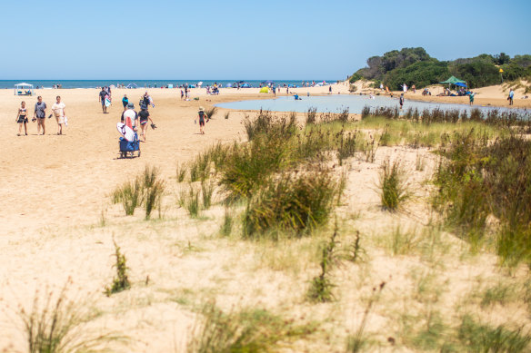 Anglesea is a popular holiday destination over summer.