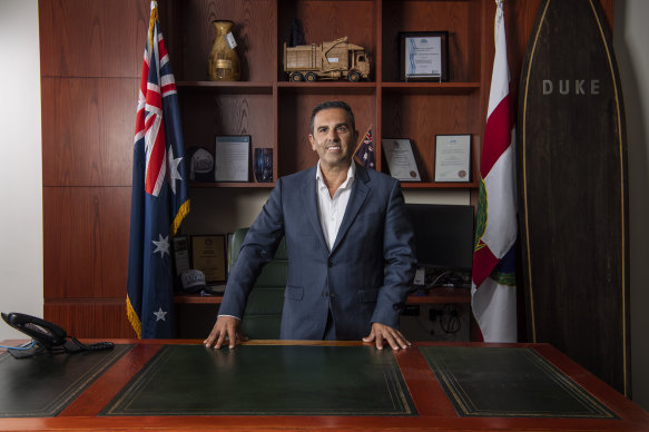 Sutherland Shire mayor Carmelo Pesce believed Labor raised the 2016 donation as a political attack ahead of his possible move into state or federal politics.