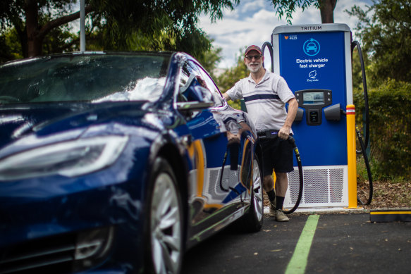 Mark Balkin has found the DC Fast Charging network patchy and unreliable. 