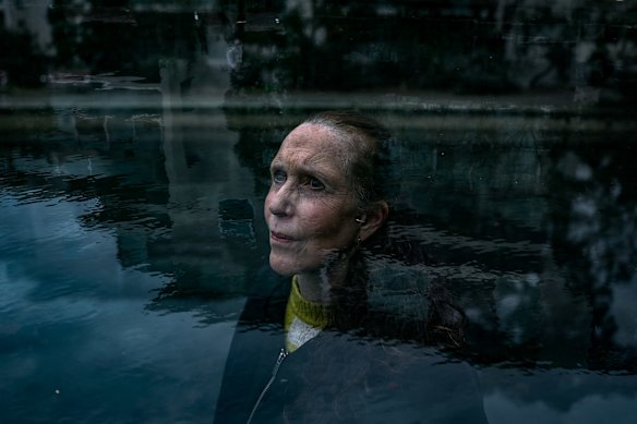 Sally Gibson, a member of the Elwood Canal Action Team.