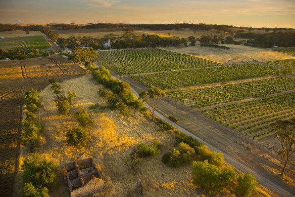 Henschke in the Eden Valley, SA.