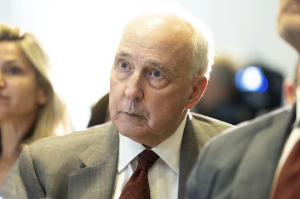 Paul Keating has accused Nancy Pelosi of inflaming tensions with Beijing.