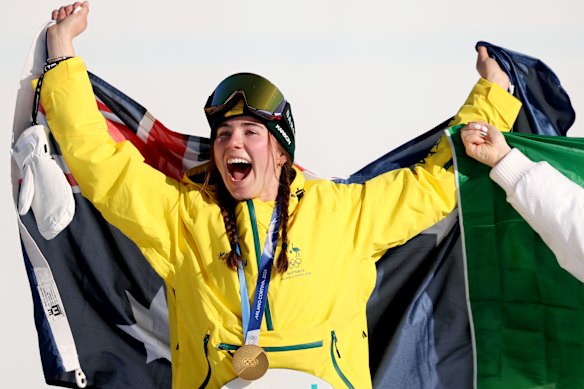 Australia’s gold medallist Josie Baff.