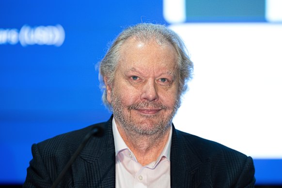 Richard White at the WiseTech AGM last year.