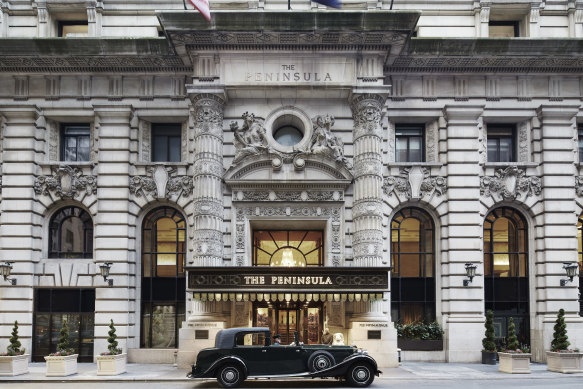 Grand style – the Peninsula New York.